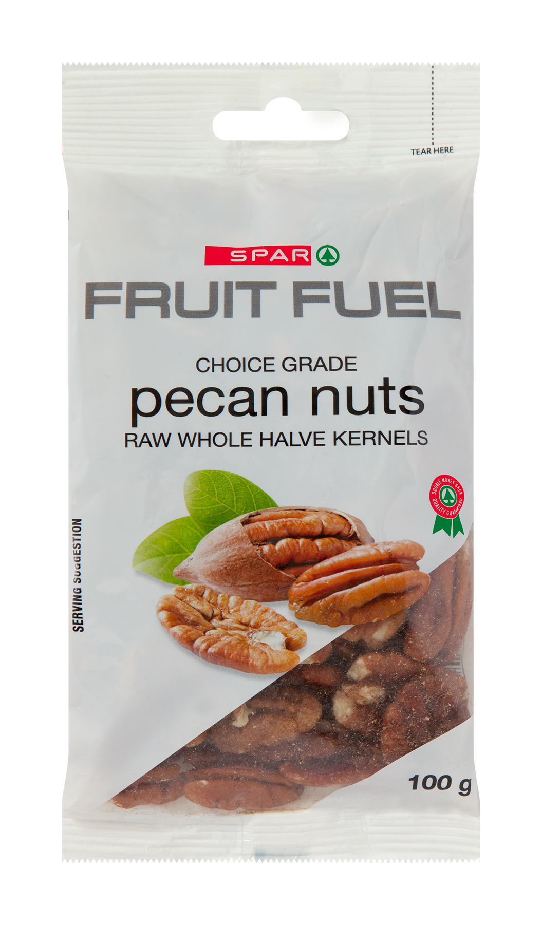 fruit fuel pecan nuts, raw halves