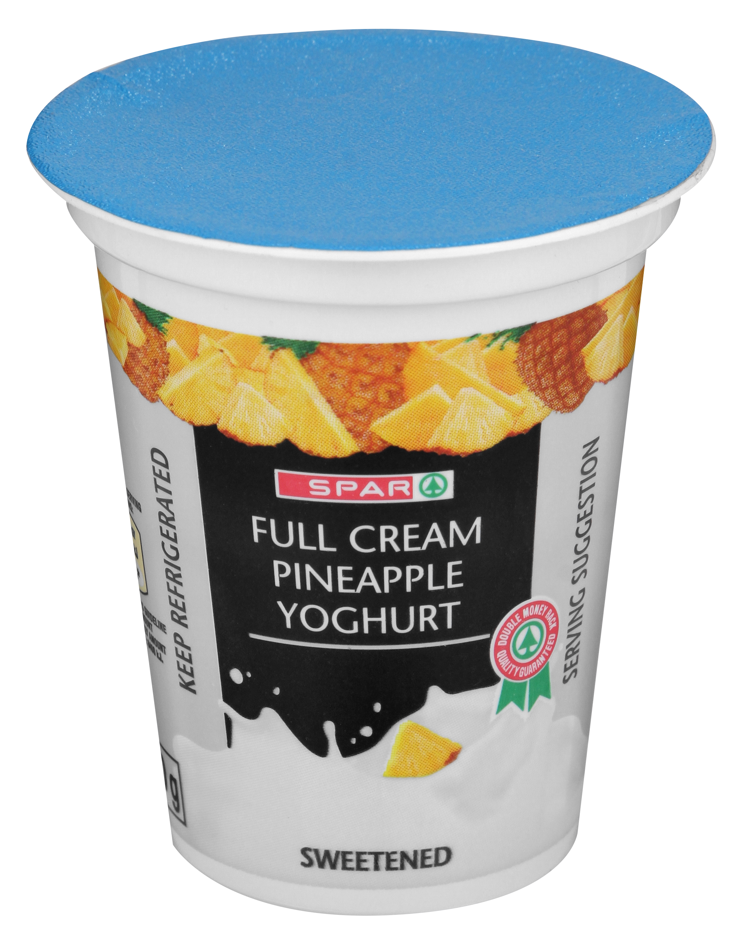 full cream yoghurt - pineapple 