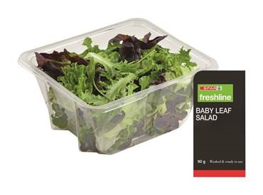 freshline baby leaf salad