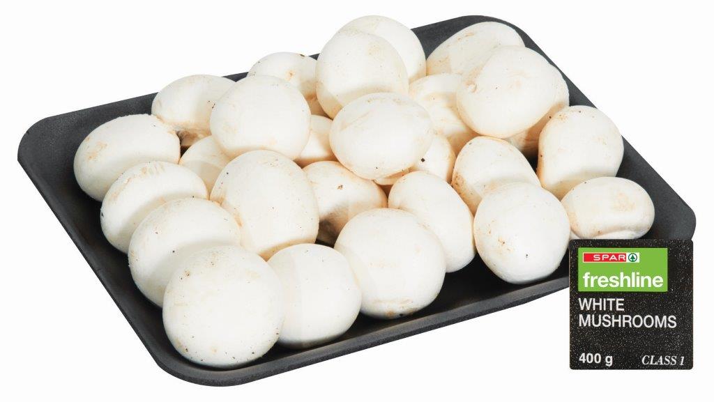 freshline white mushrooms value pack