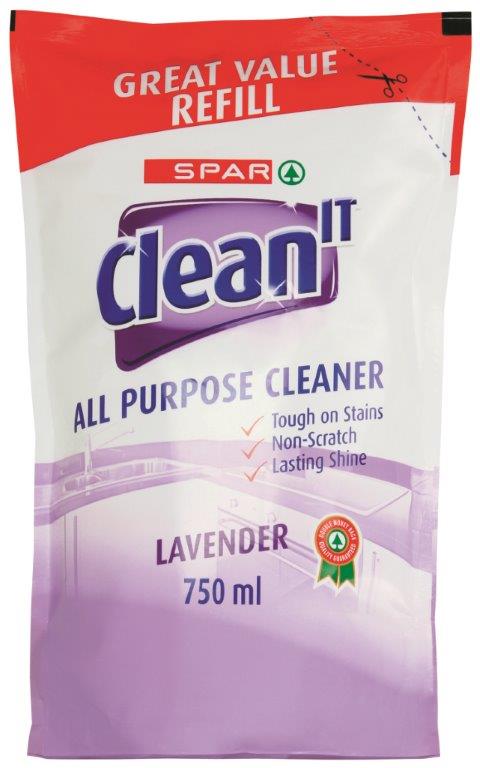 clean it all purpose cleaner lavender - refill pack