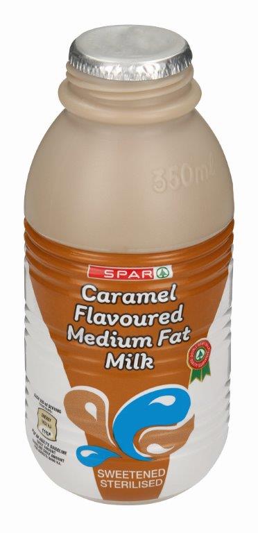 flavoured medium fat milk caramel