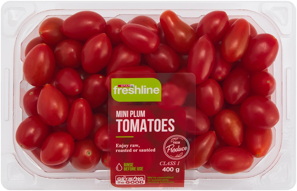 freshline mini plum tomatoes  