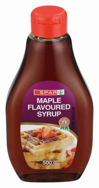maple flavoured syrup