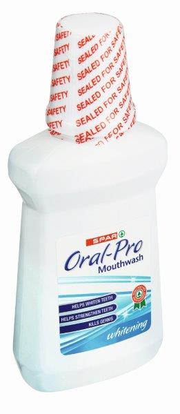 oral pro mouthwash whitening 250ml