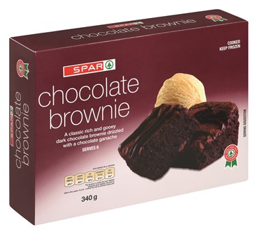 frozen chocolate brownie