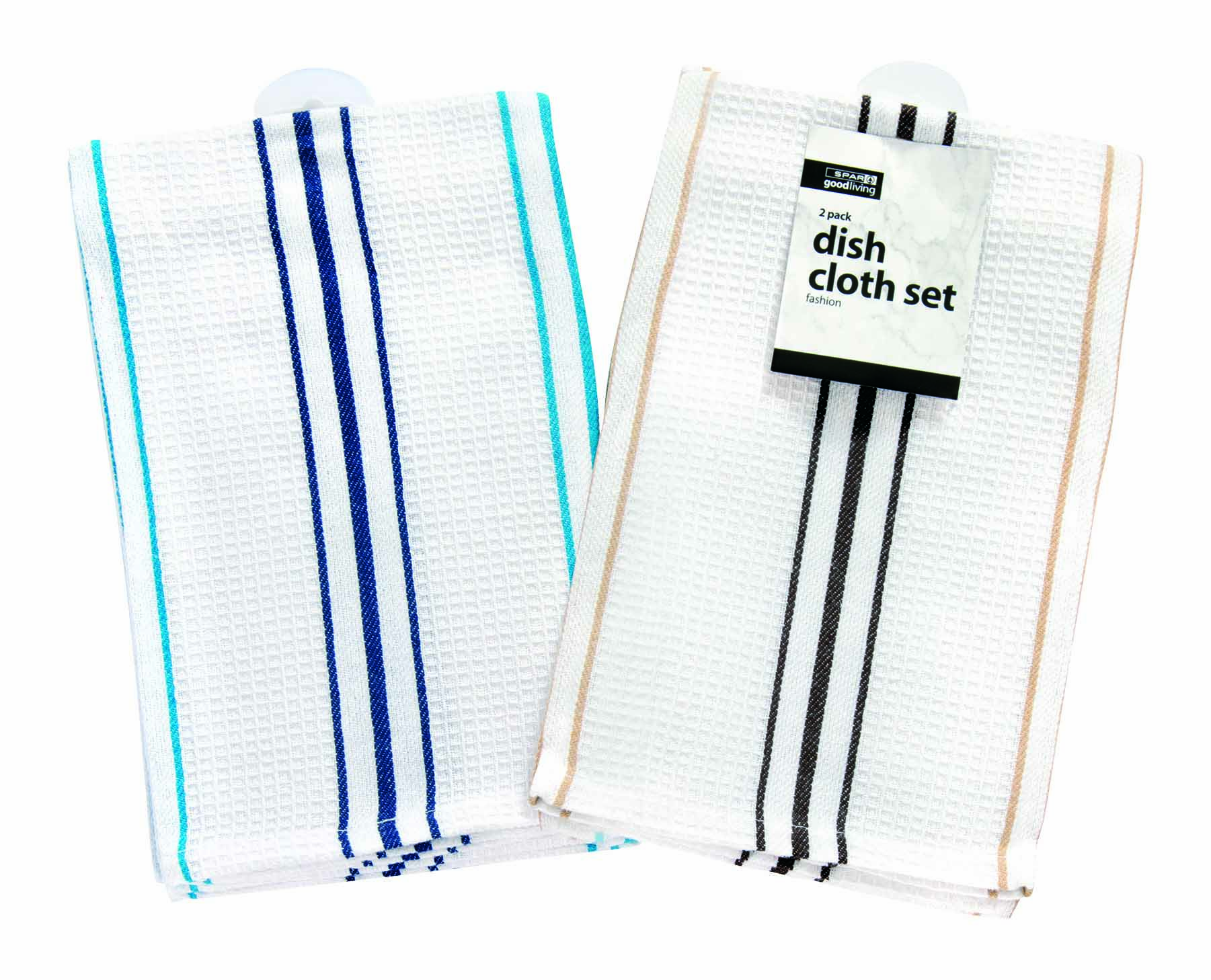 dish cloth set - fashion (2 pack)