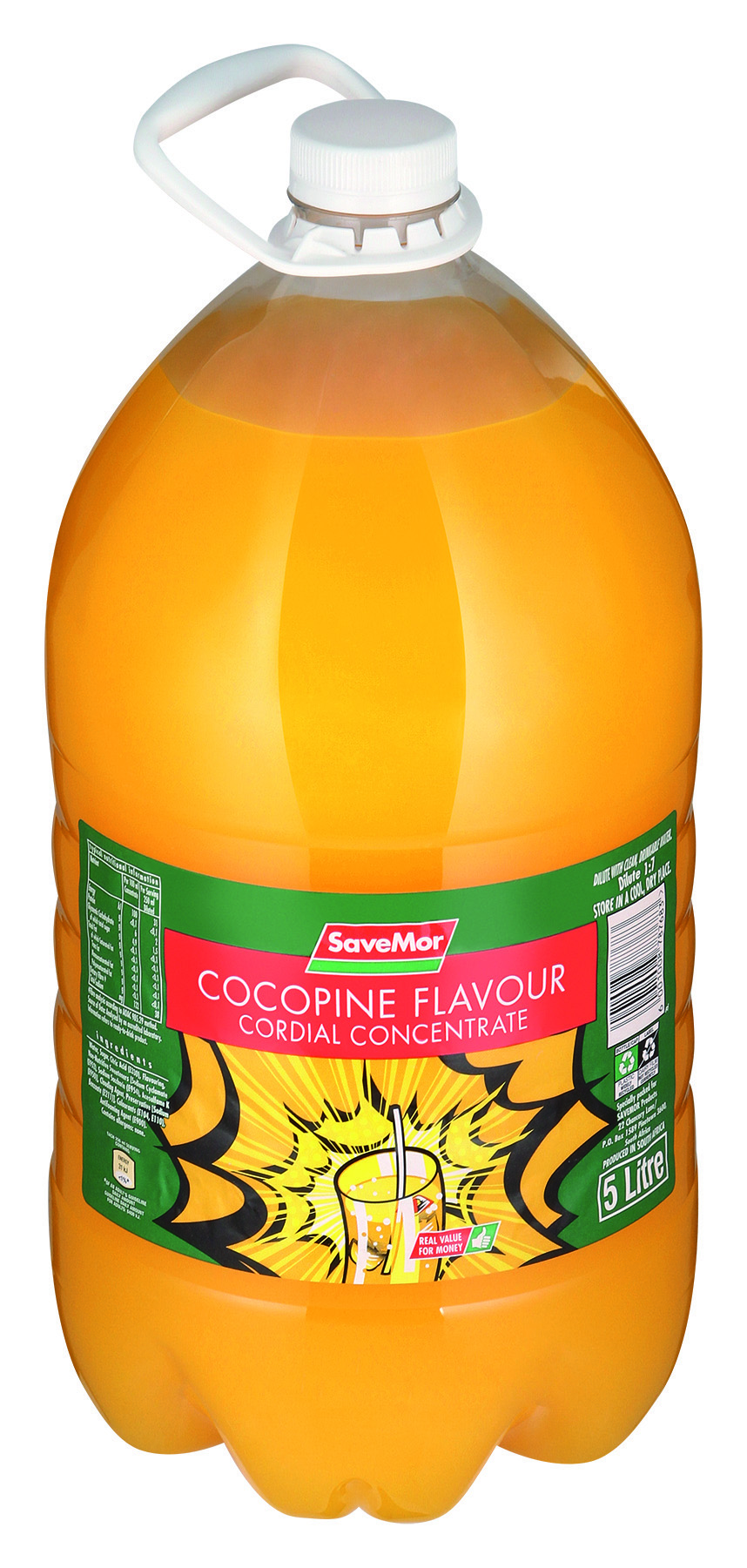 cordial concentrate cocopine flavour