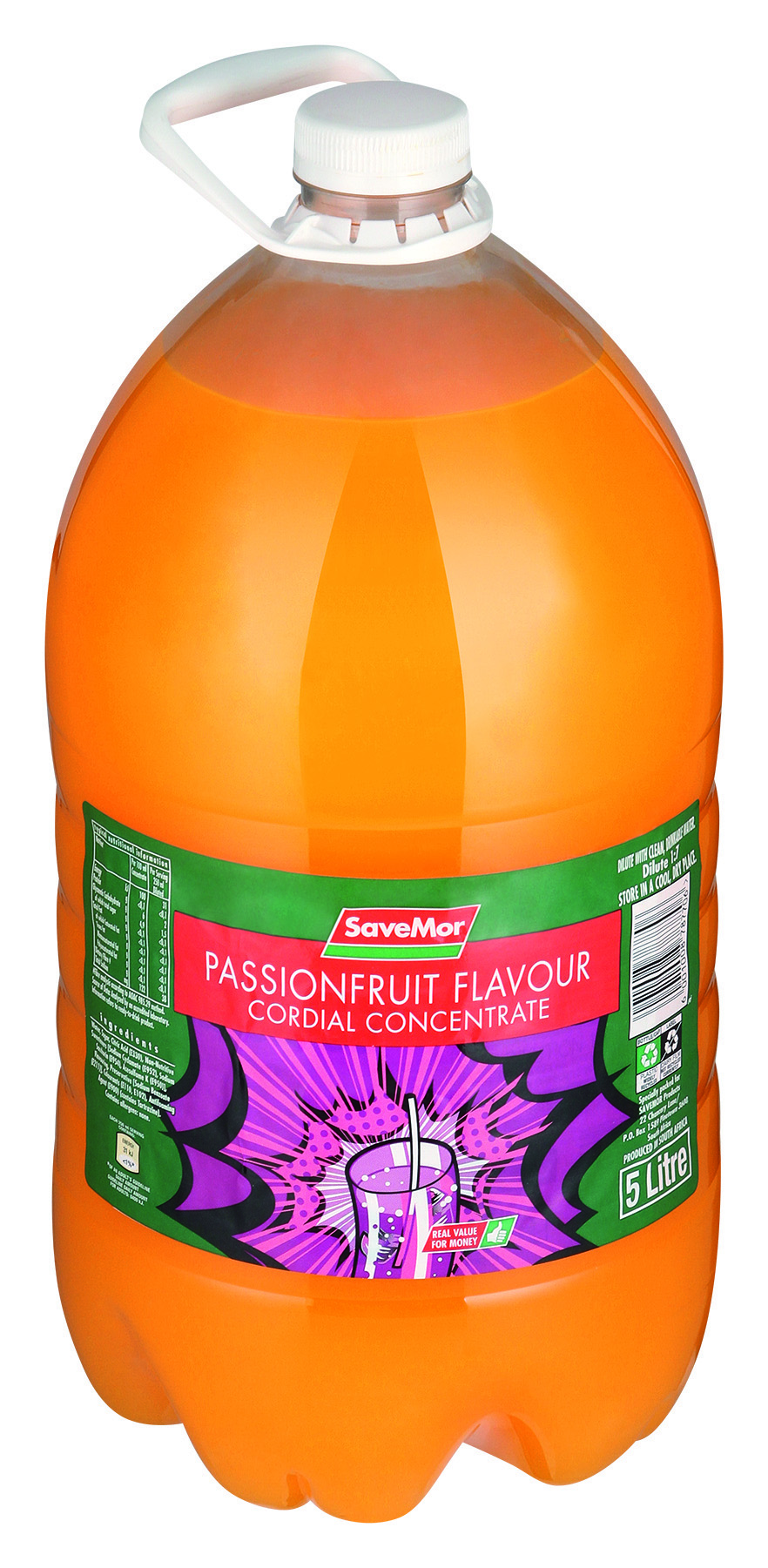 cordial concentrate passionfruit flavour