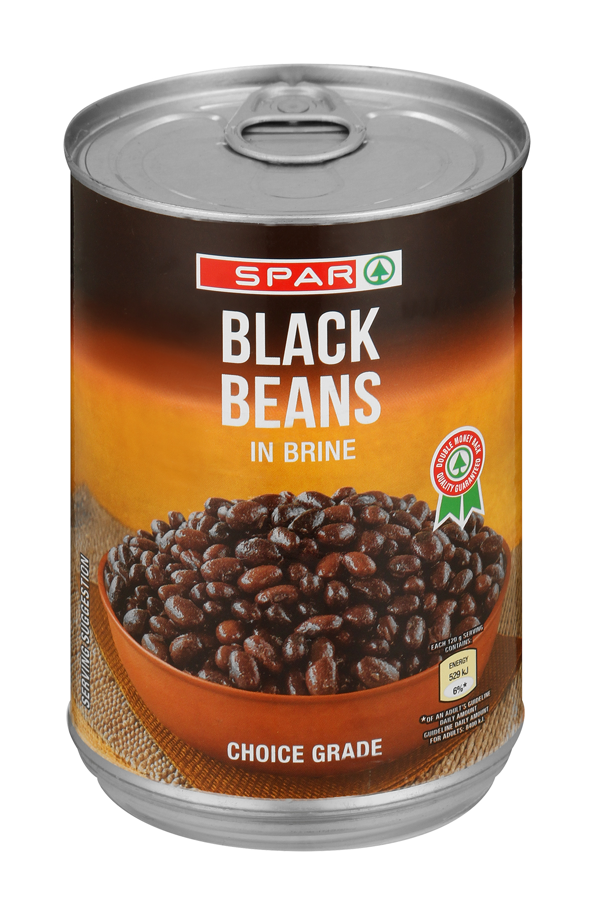 black beans in brine