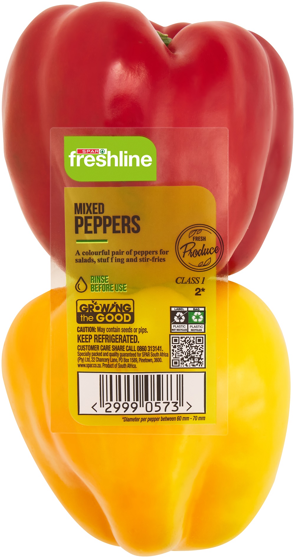 freshline mixed peppers