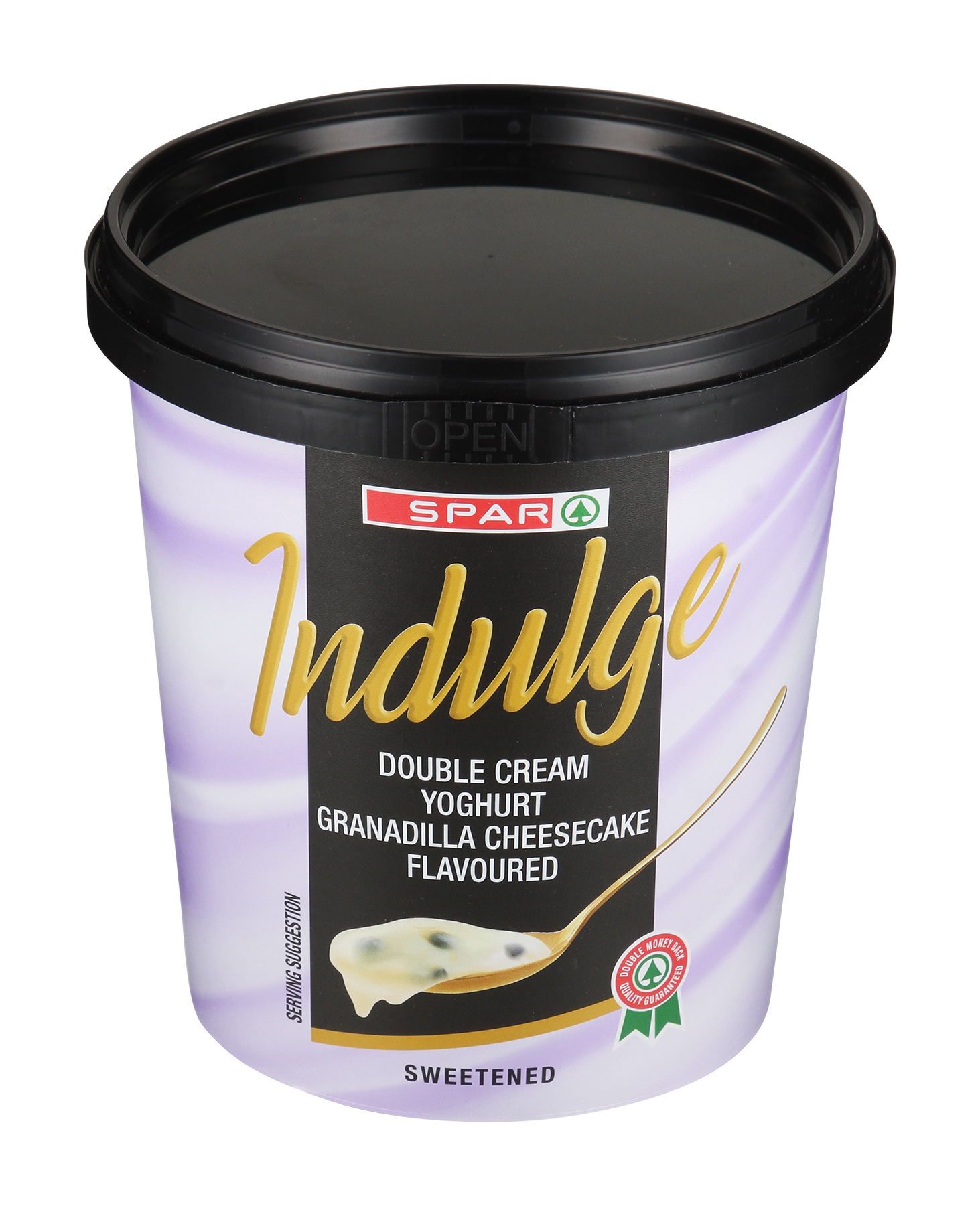double cream - indulge granadilla cheesecake yoghurt