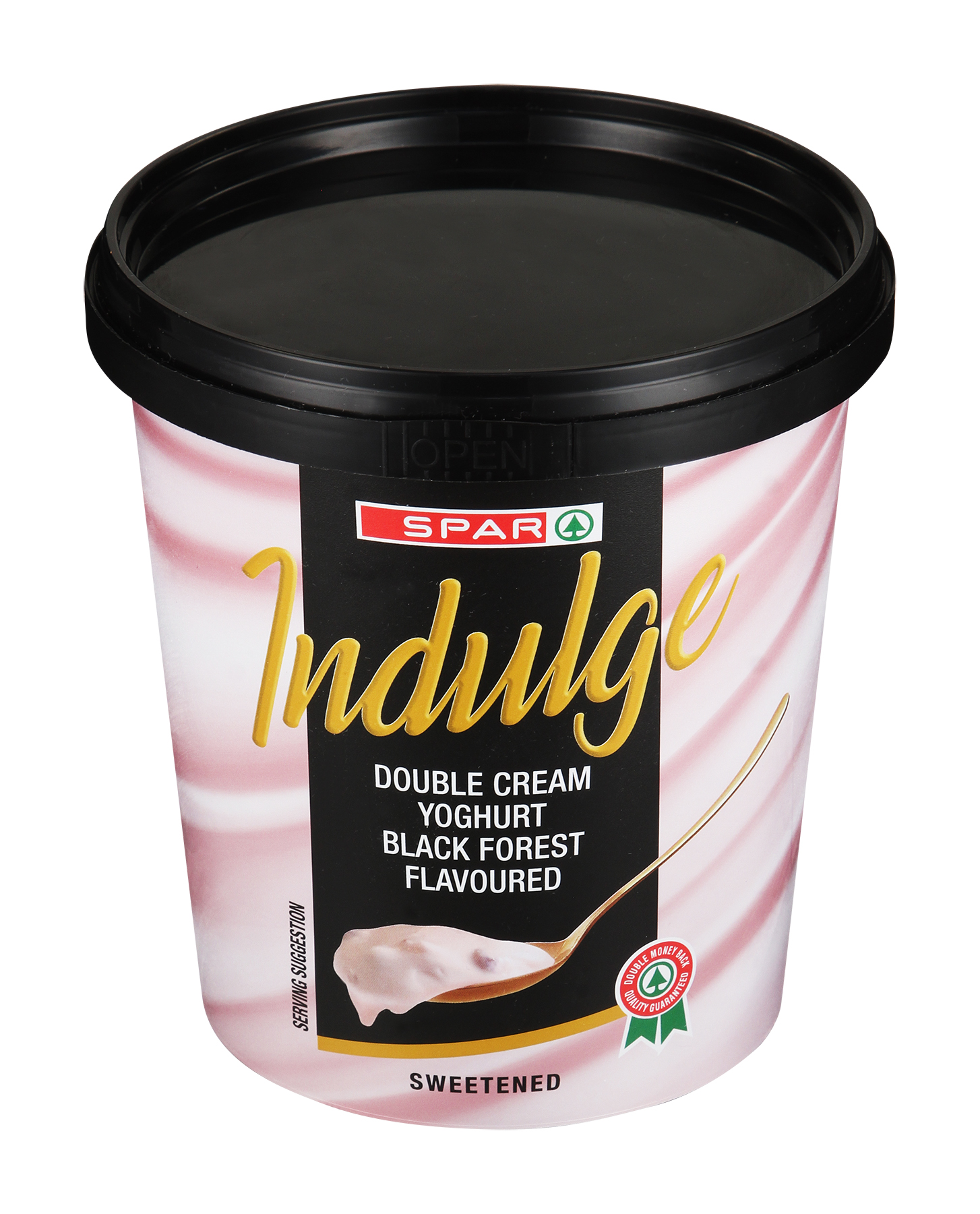 double cream - indulge black forest yoghurt