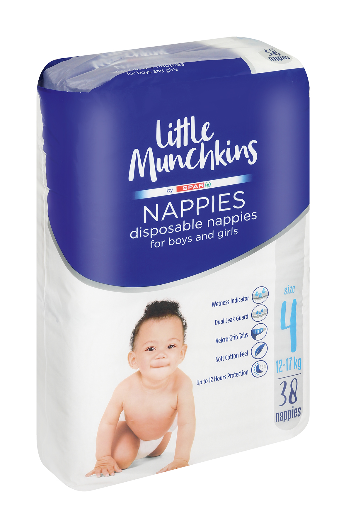little munchkins by spar disposable nappies 4