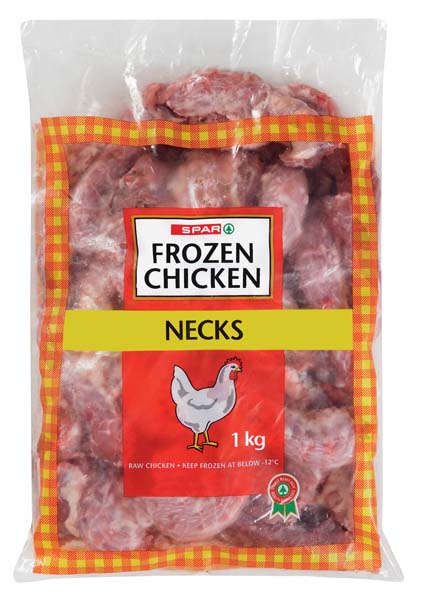 frozen chicken necks