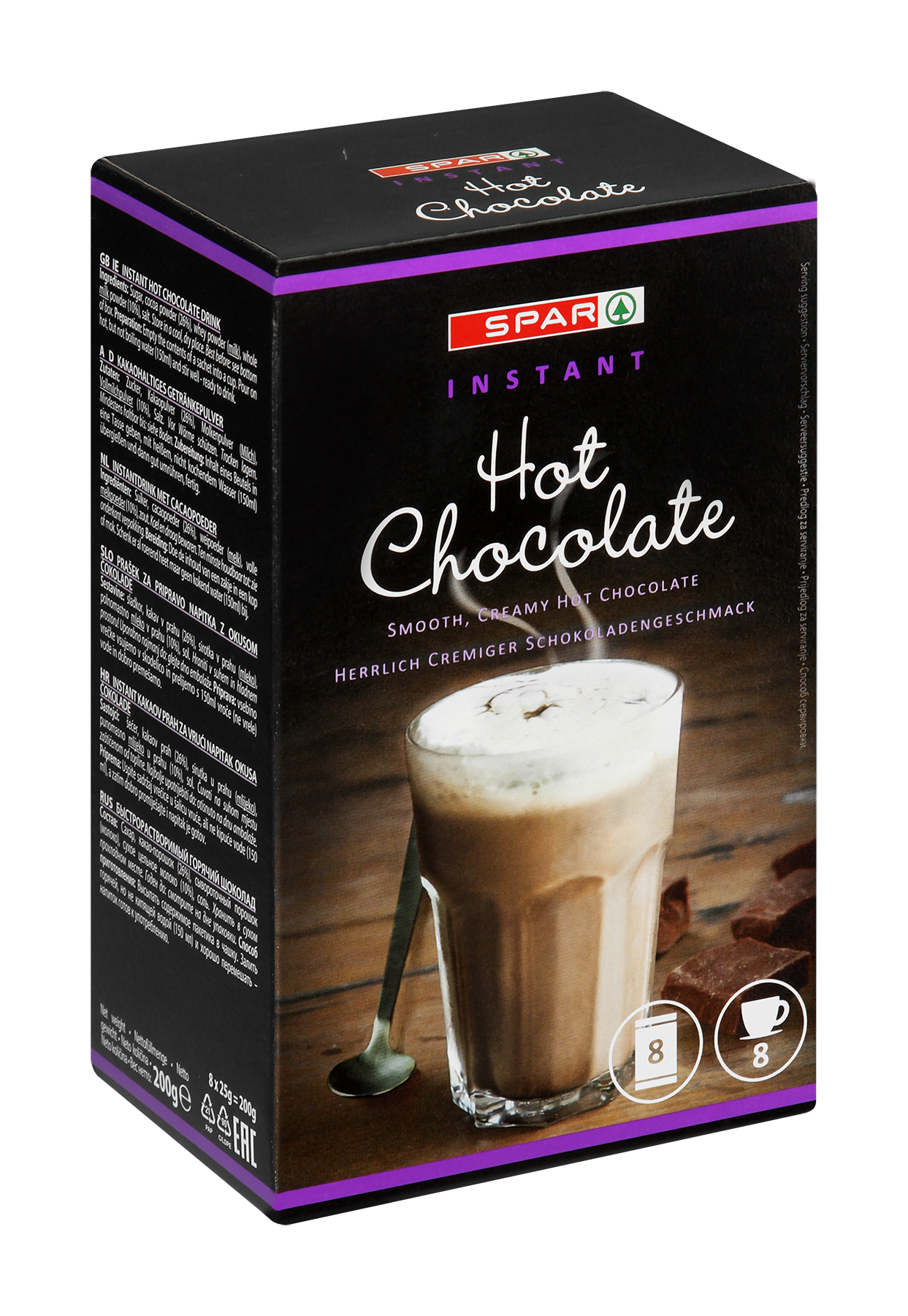 instant hot chocolate sachets