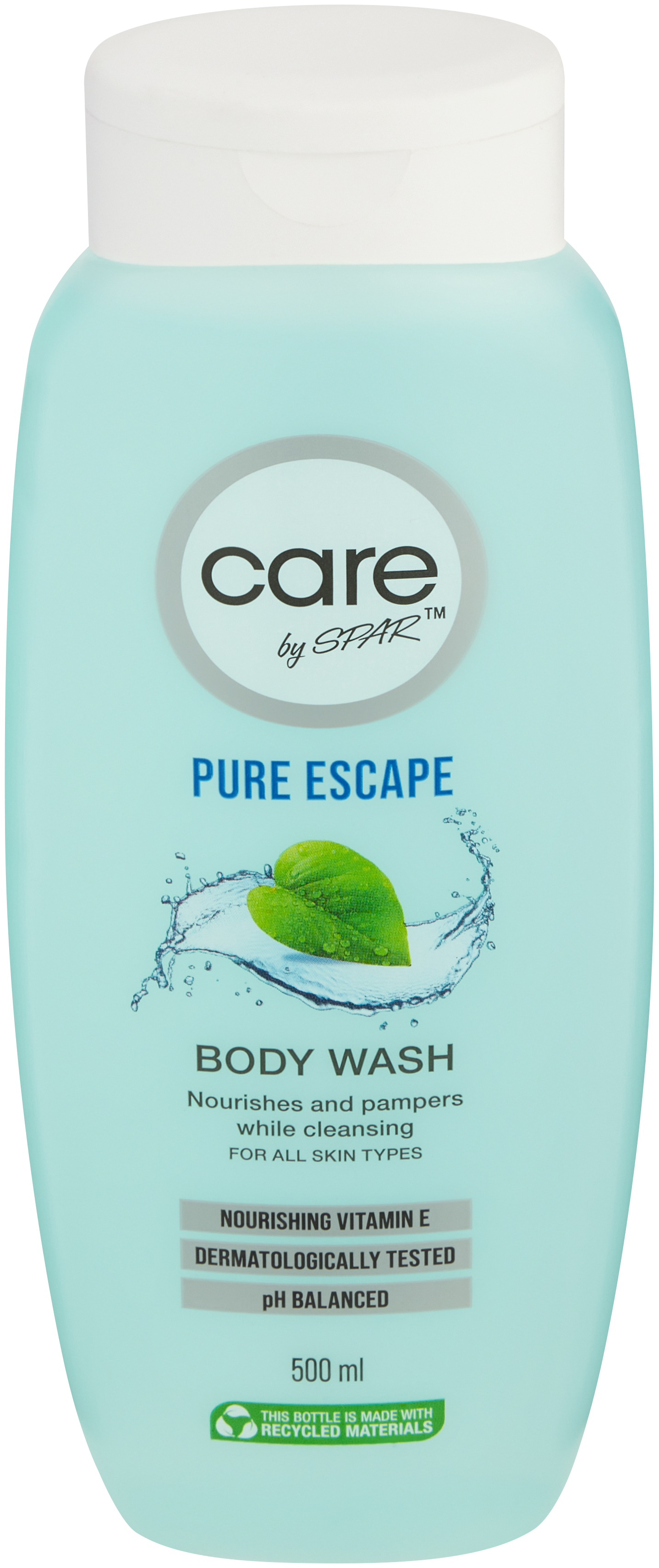care by spar body wash pure escape