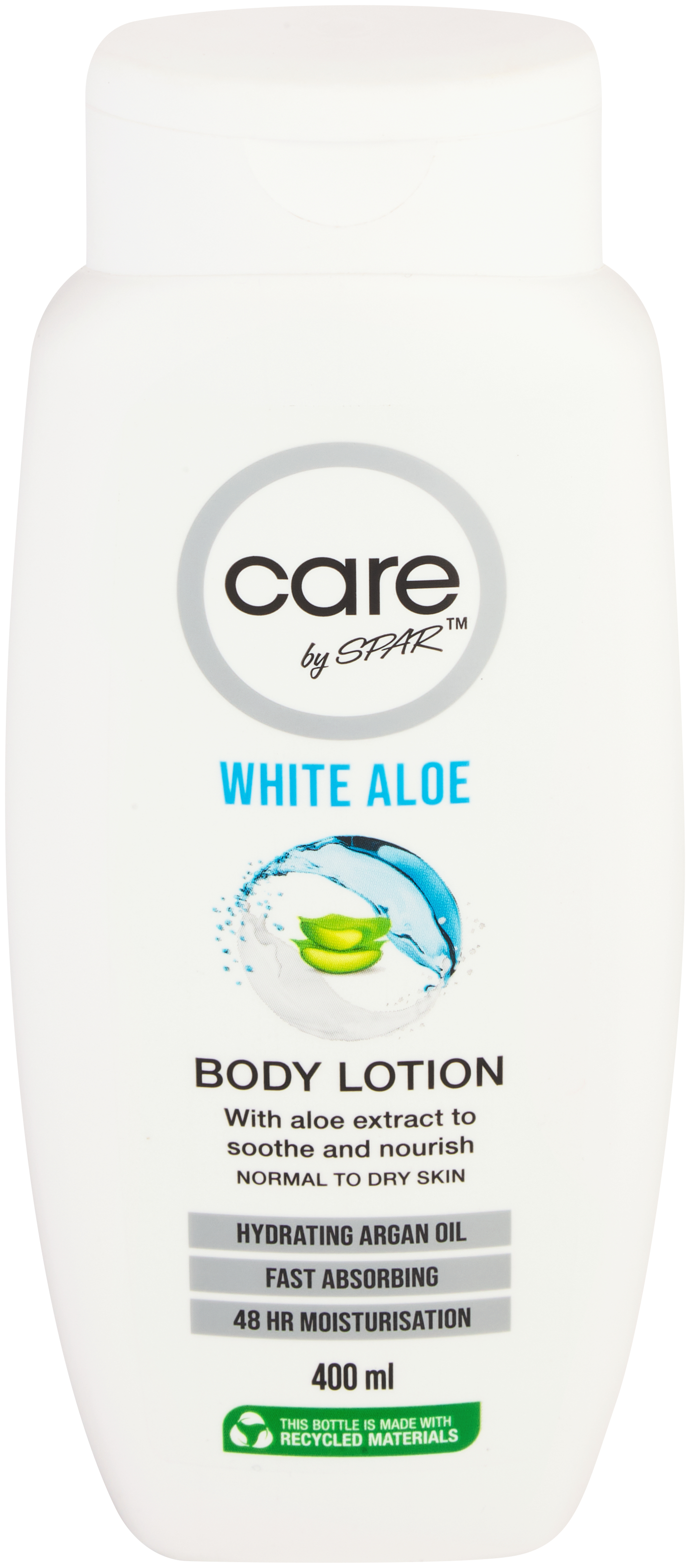 care by spar lotion white aloe