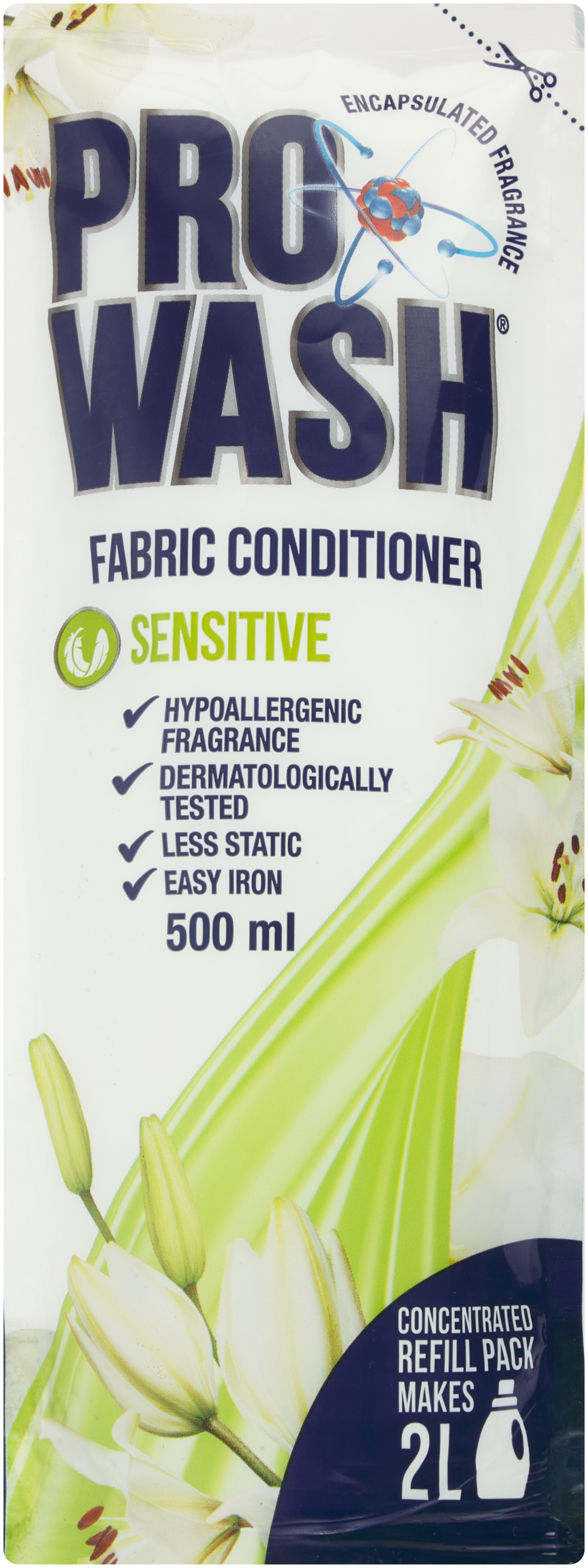 prowash fabric softener sensitive