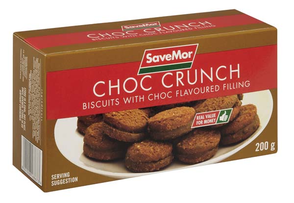 choc crunch biscuits