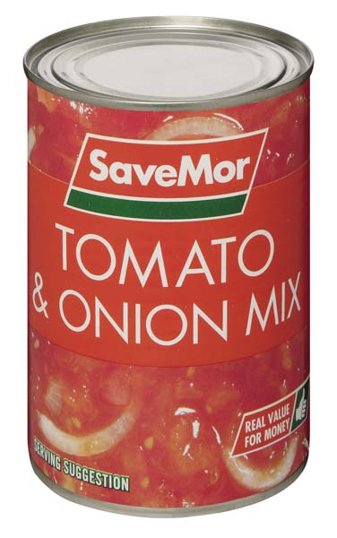 tomato & onion mix