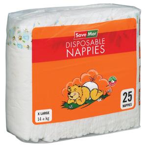nappies disposable extra large 