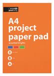 project paper pad a4 - 50 sheets - bright 