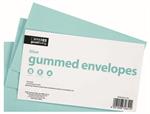 envelopes - blue gummed 90mm x 152mm 25 piece