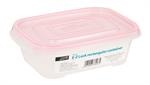 e-z lock container (rectangle 520ml) - pink 