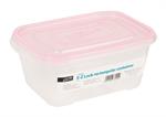 e-z lock container (rectangle 1.32l) - pink 
