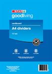 dividers 10 tab (carded) 