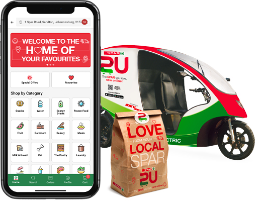 SPAR2U delivery Logo