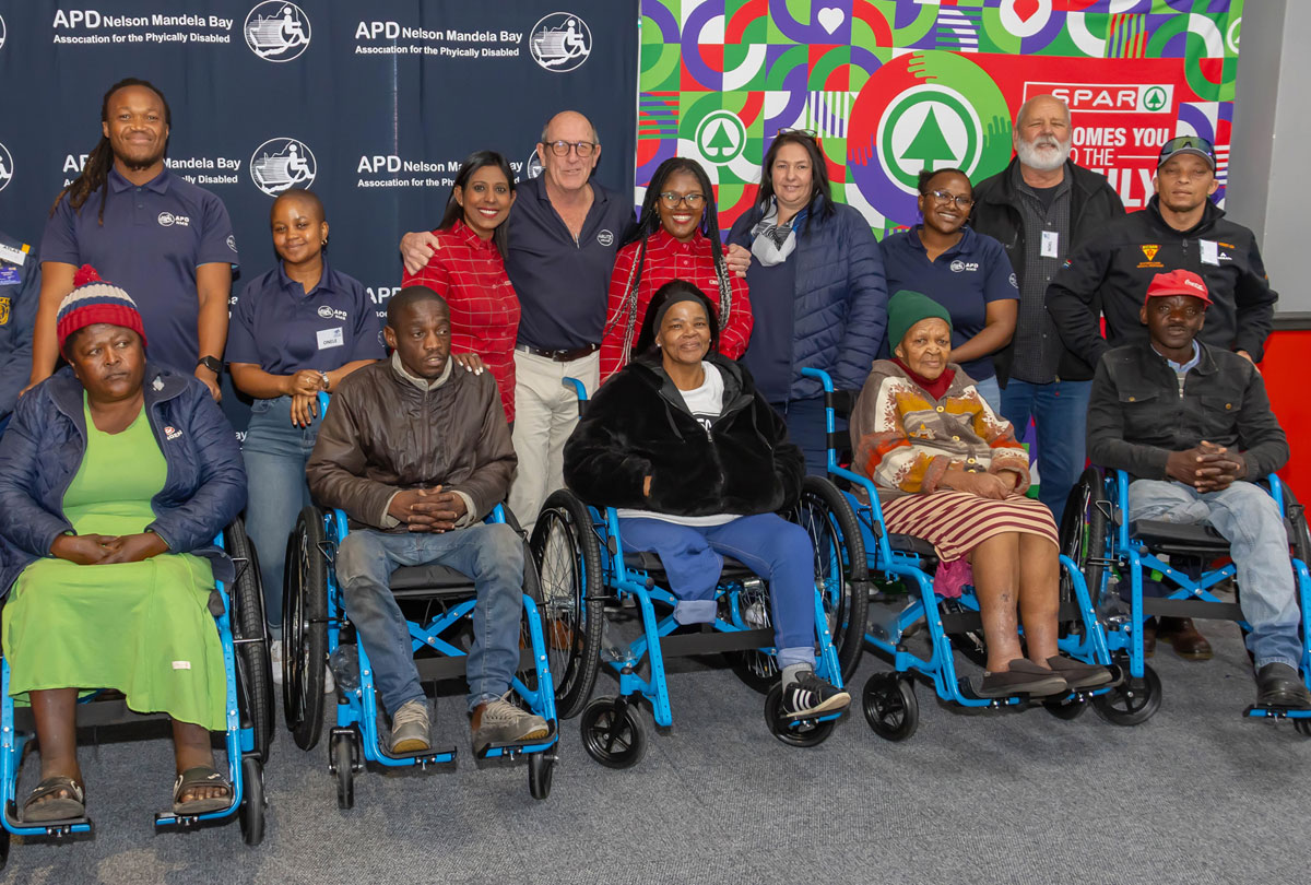 SPAR - 2025 Wheelchair Wednesday roll-out at SPAR Eastern Cape