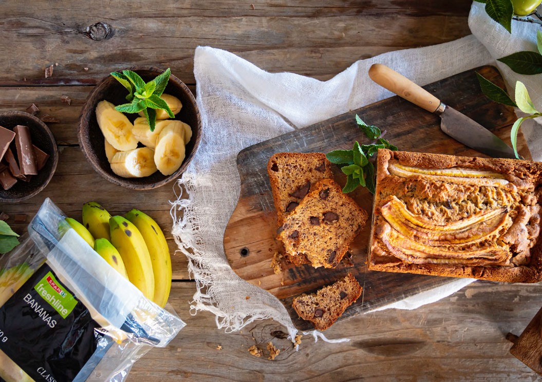 SPAR - Banana and Choc Chip Bread Recipe