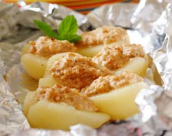 SPAR - Braai Dessert Pear Parcel Recipe