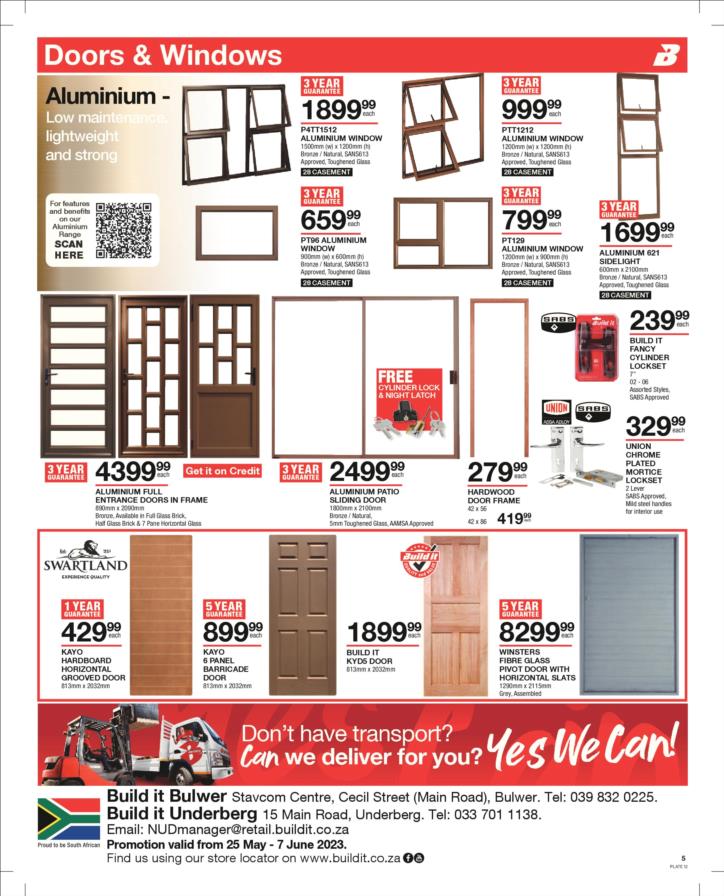 Build it build it underberg kwazulu natal