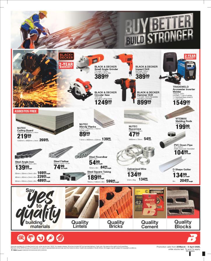 Build it - Boland Western Cape