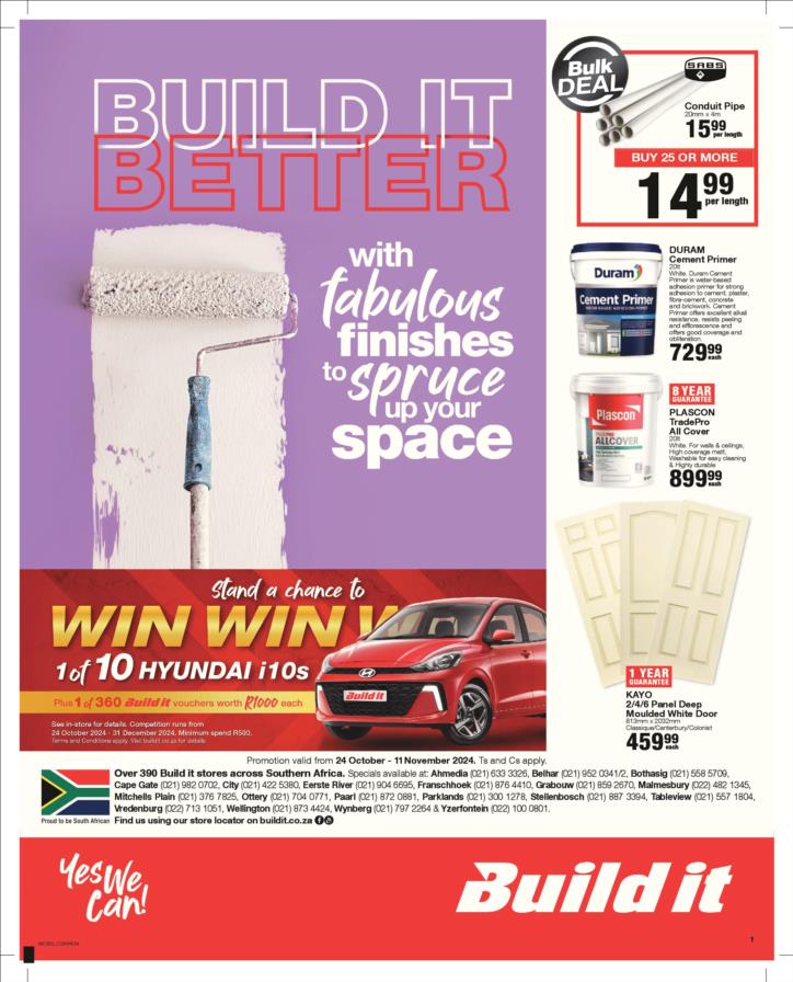 Build it - Boland Western Cape