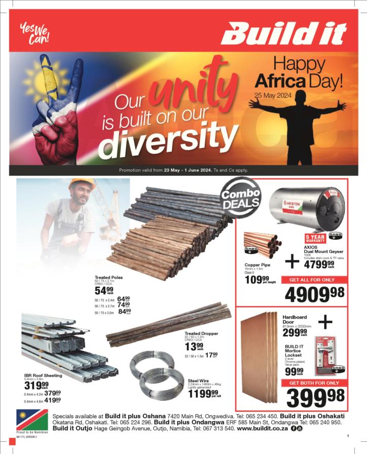 Build it - Oshana Namibia