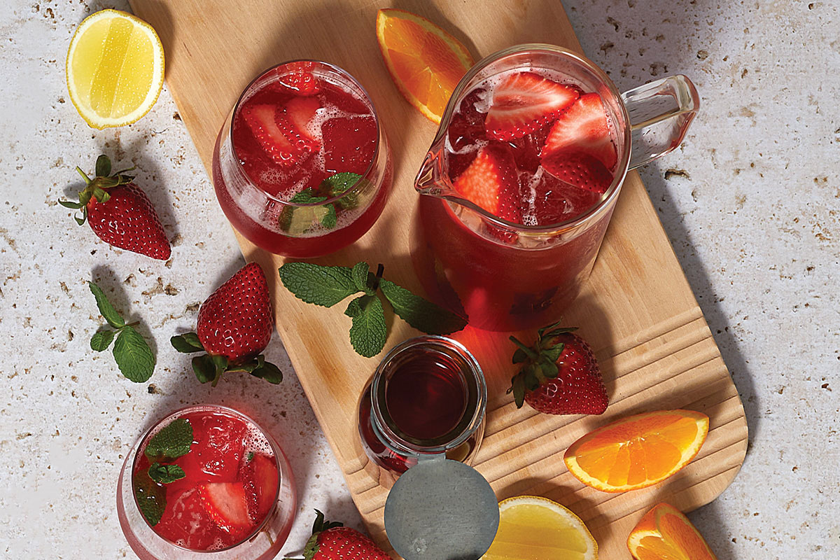 SPAR Strawberry Rooibos Iced Tea Recipe