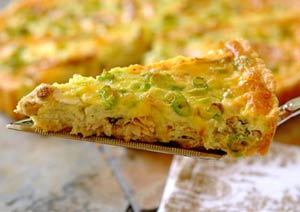 SPAR - Salmon Camembert Quiche Recipe