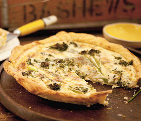 SPAR - Broccoli, Blue Cheese and Cheddar Tart Recipe