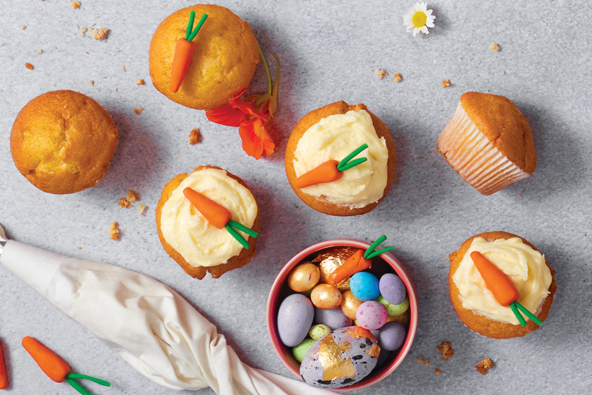 SPAR Carrot Toppers for Cakes and Muffins Recipe