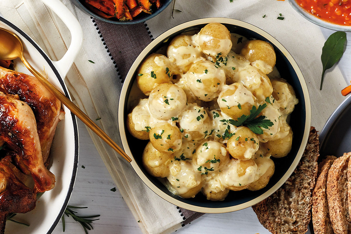 SPAR Creamy Garlic Potatoes Recipe