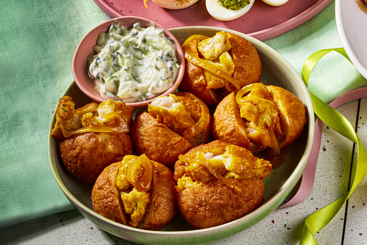 SPAR Pickled Fish Vetkoek Bites Recipe