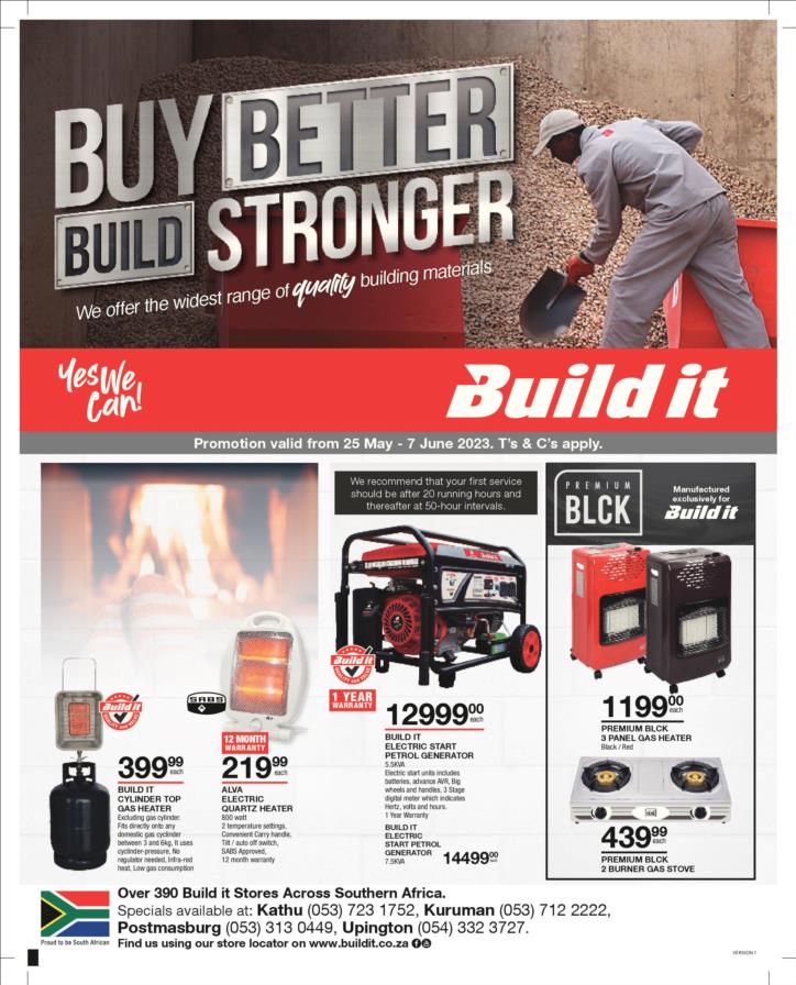 Build it Upington Northern Cape