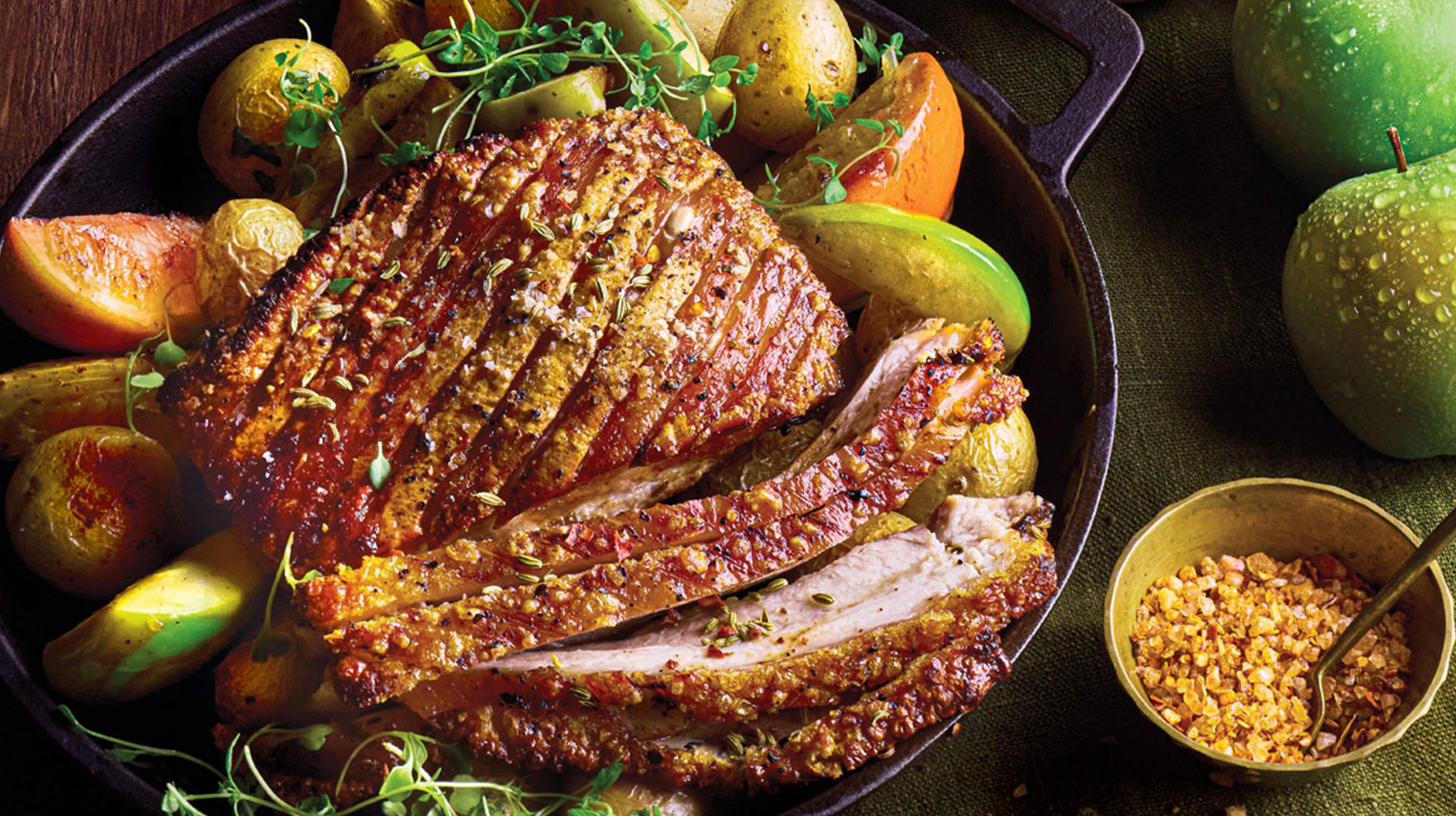SPAR - Crispy Pork Belly Roast: Tender Meat With Crackling Skin