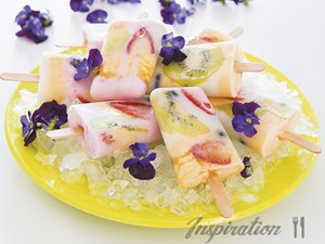 Fruity Yoghurt Popsicles