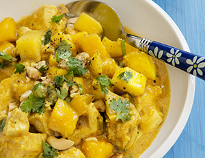 Chicken, Mango & Cashew Nut Curry