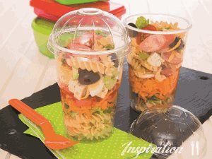 Pasta and Salad Cups